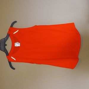 Avia mesh back athletic top w/ reflector stripes NWOT